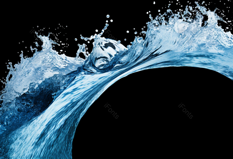 蓝色水珠溅起的水花水面矿泉水,高清,摄影图,摄影图片,图片大全,摄影图免费下载